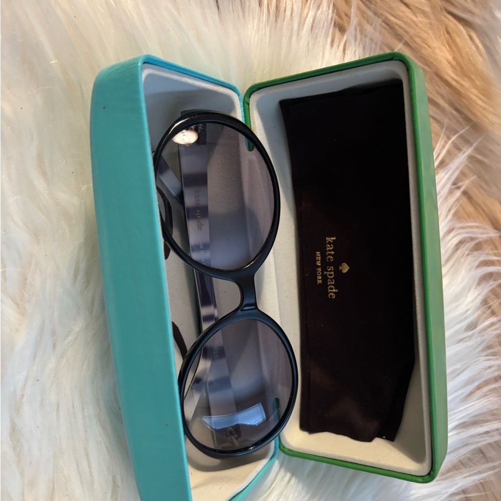 Kate Spade Elegant Black Sunglasses - Picture 2 of 10
